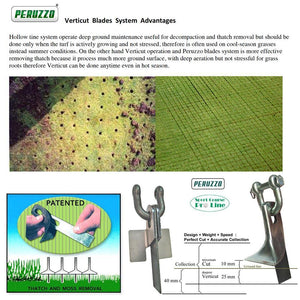 Peruzzo 46” Commercial Flail Collector Mower for 25 to 30 HP Tractors, 6’ Hydraulic High Lift, Category 1N, MFR #: Koala Professional 1200, Made in Italy