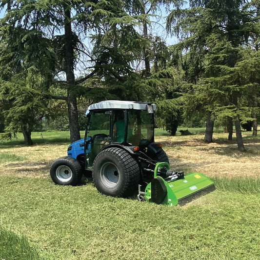 Peruzzo 58" Rear Flail Mower with Lateral side-shift, Compact Design for 22-35 HP Tractors, Manufactured in Italy, PRZ-FOX-S-1600