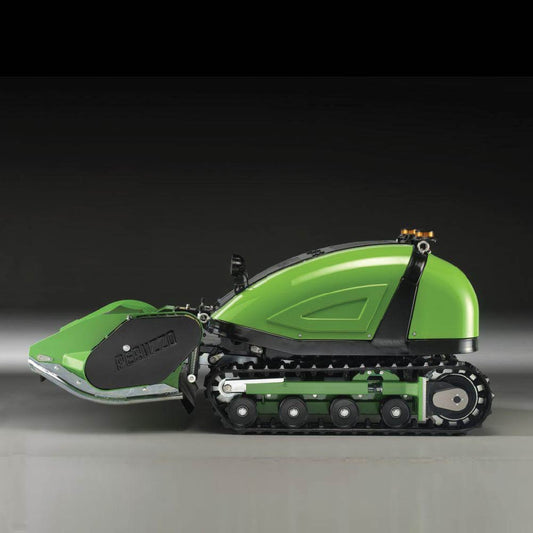 Peruzzo Hybrid Robofox Remote-Controlled Self-Propelled Flail Mower, 35” Cut Width, Briggs 28 HP Engine, Manufactured in Italy, PRZ-ROBOFOX-H9/9