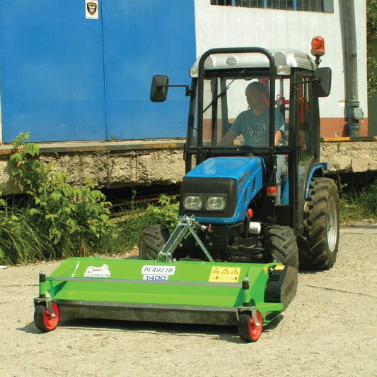 Peruzzo Scorpion Front Flail Mower, 52″ Cut Width, 3‑Point or Triangle Hitch, 20‑40 HP, Manufactured in Italy, PRZ-SCORPION1400